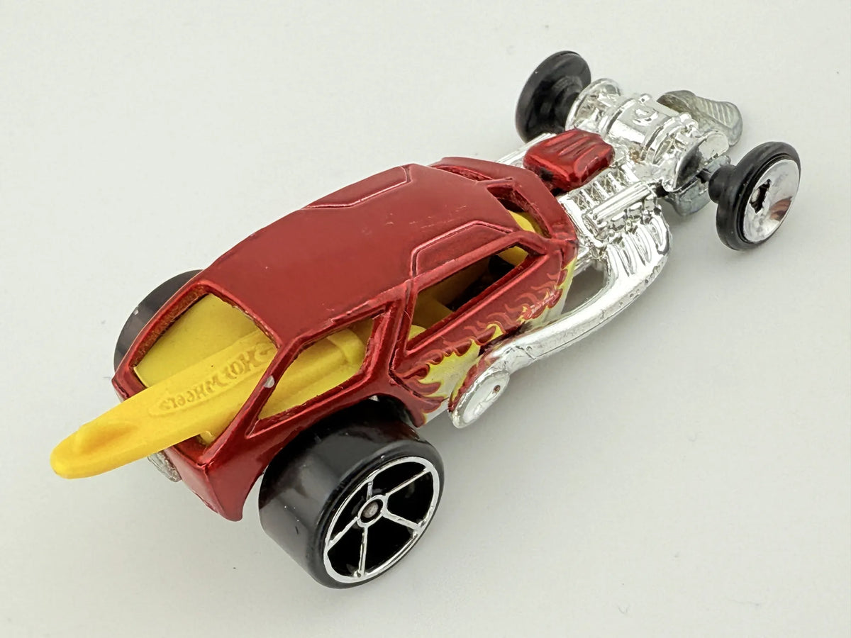 SURF CRATE, Hot Wheels 1999-11, Die cast C43, Czerwony, 1:64, Resoraki – zdjęcie 2