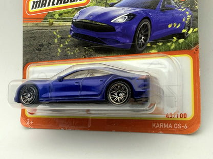 KARMA GS-6, Matchbox 2023, Die cast C0859, Głęboki, 1:64, Resoraki – zdjęcie 2