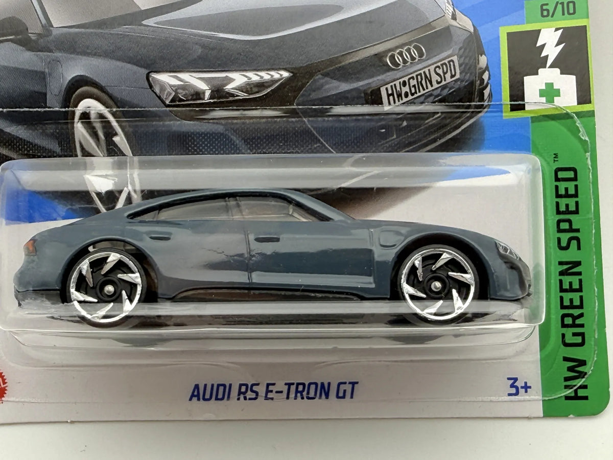 AUDI RS E-TRON GT HW Green Speed Hot Wheels 2023 1:64 + Protektor – zdjęcie 2
