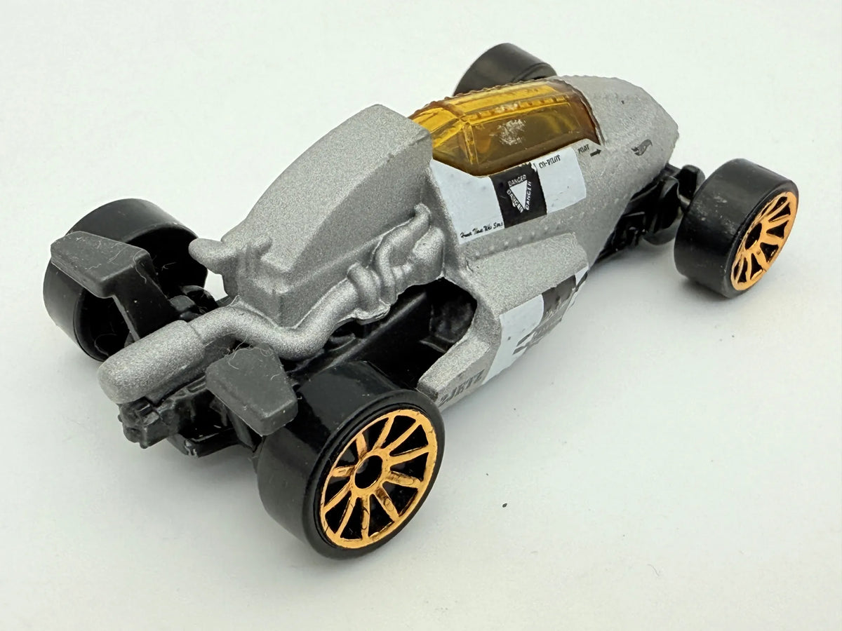 2Jetz, Hot Wheels 2019, Die cast GHB45, Resoraki, Srebrny, 1:64 – zdjęcie 2