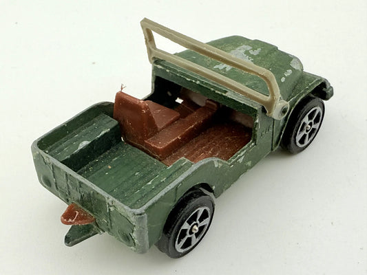 Willys Jeep Corgi Juniors Wojsko Corgi Zielony 1:60 Made in Gt Britain – zdjęcie 2
