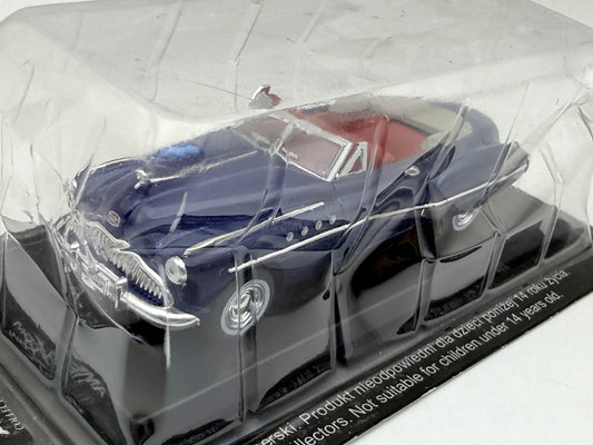 1949 BUICK ROADMASTER Legendarne Samochody AmerCom Granatowy 1:43 – zdjęcie 2