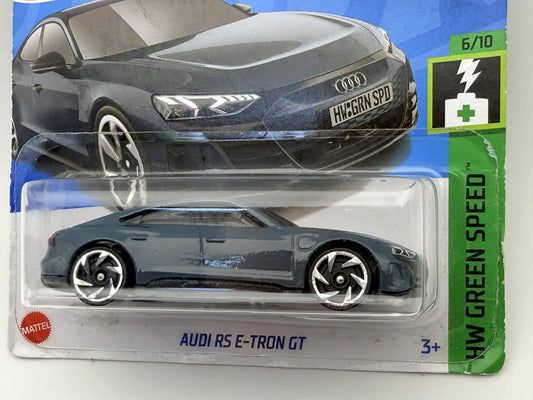 AUDI RS E-TRON GT HW Green Speed Hot Wheels 2023 Szary 1:64 – zdjęcie 2