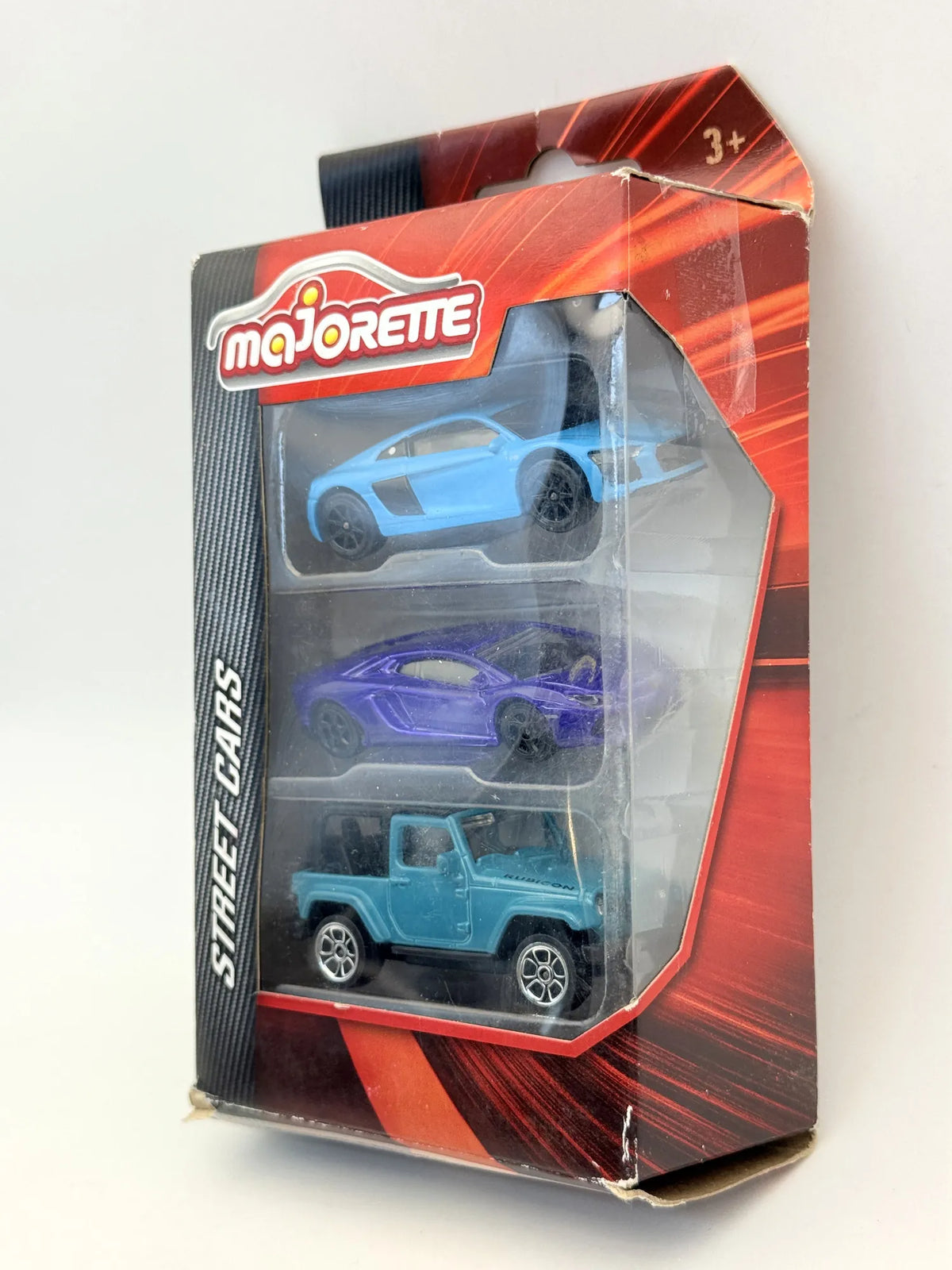 STREET CARS, ZESTAW 3 SZT, Majorette, Die cast, Opakowanie:, 1:64, Resoraki – zdjęcie 2