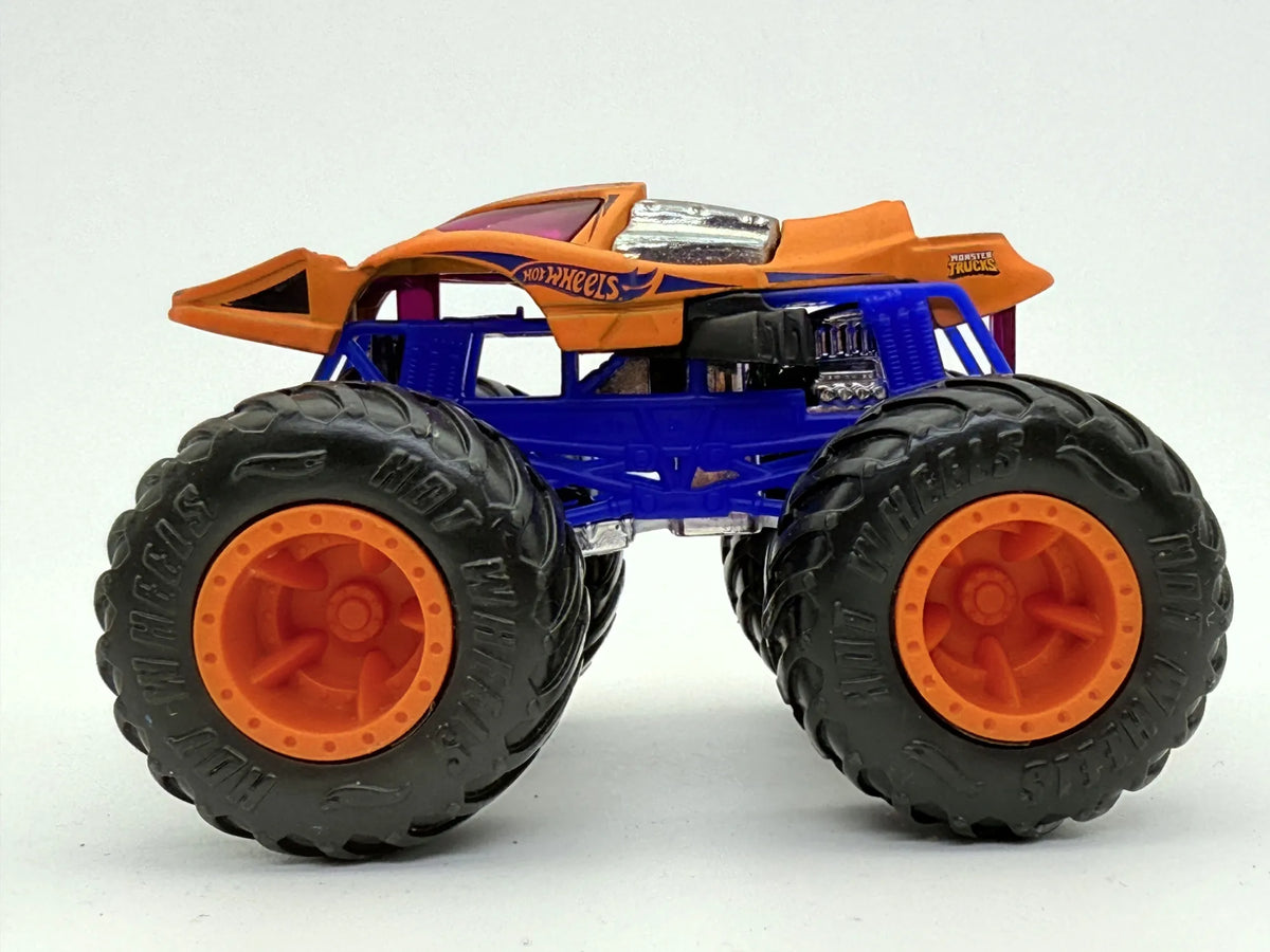 Monster Truck Hot Wheels Pomarańczowy, 1:64 – zdjęcie 2