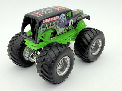 Grave Digger Hot Wheels Czarny 1:64 – zdjęcie 2