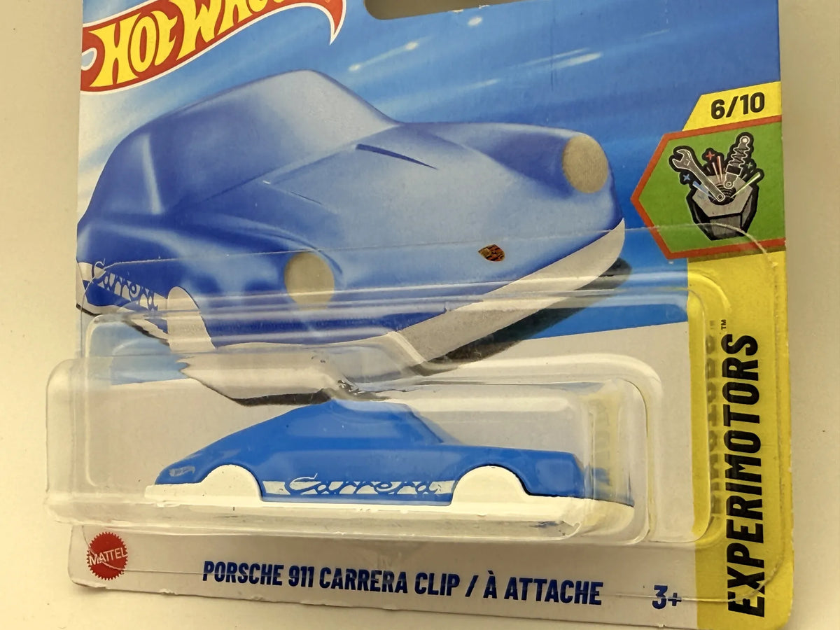 PORSCHE 911 CARRERA CLIP (BRELOK) Hot Wheels 2025 Niebieski 1:64 – zdjęcie 2