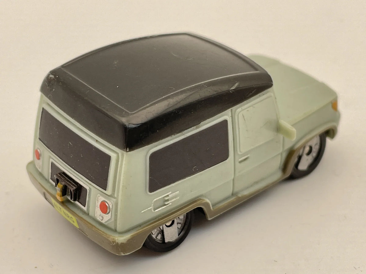 Miles Axlerod z filmu Auta 2 Disney Pixar, Die cast Zielony, 1:64, Resoraki – zdjęcie 2