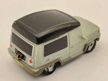 Miles Axlerod z filmu Auta 2 Disney Pixar, Die cast Zielony, 1:64, Resoraki – zdjęcie 2