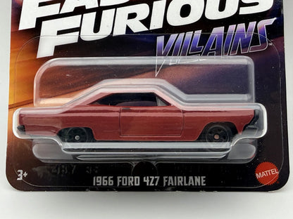 1966 FORD 427 FAIRLANE, Hot Wheels 2024, JBY36, Bordowy, 1:64, Resoraki – zdjęcie 2