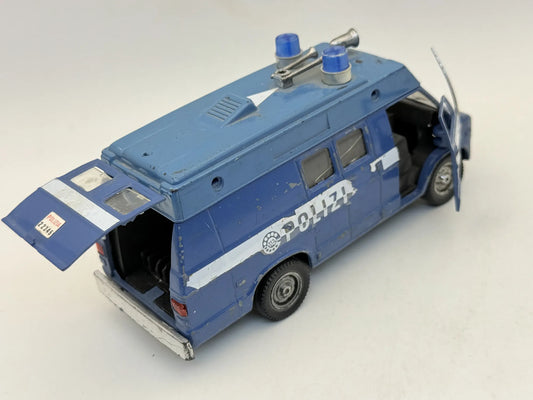 Dodge Van Policja Polistil '80 Niebieski 1:34 Made in Italy – zdjęcie 2