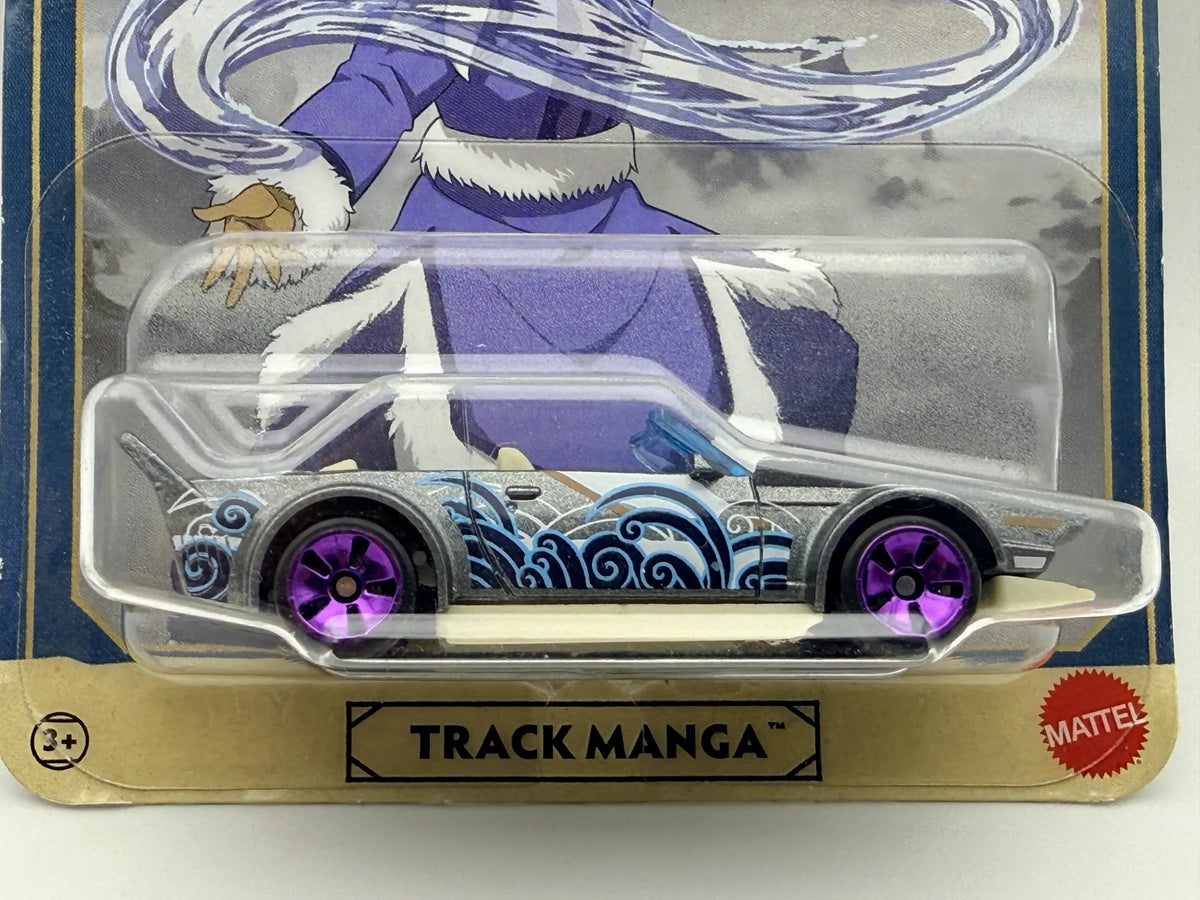 TRACK MANGA, AVATAR, Hot Wheels Silver 2025, GDG83 JCB89, Srebrny, 1:64 – zdjęcie 2