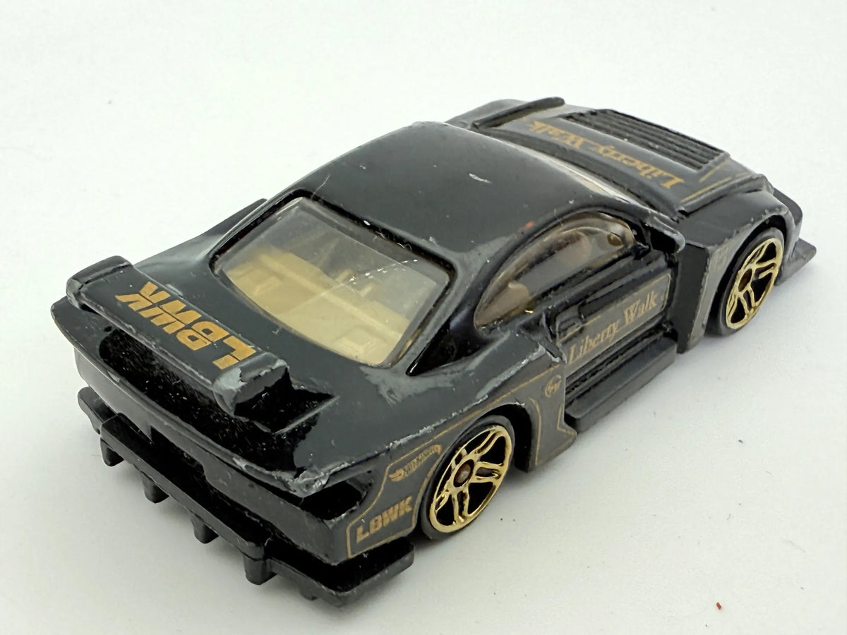 Nissan Silvia Hot Wheels Czarny 1:64 – zdjęcie 2