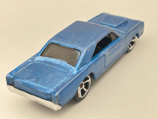 '68 DODGE DART, Hot Wheels 2010, Die cast 1 NL, Niebieski, 1:64, Resoraki – zdjęcie 2