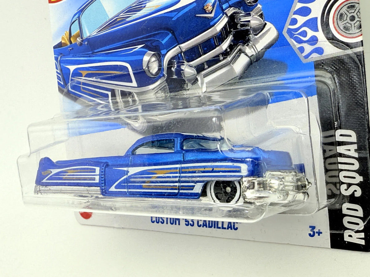 Custom '53 Cadillac, Hot Wheels 2025, Die cast HYY78, Resoraki, Niebi. 1:64 – zdjęcie 2