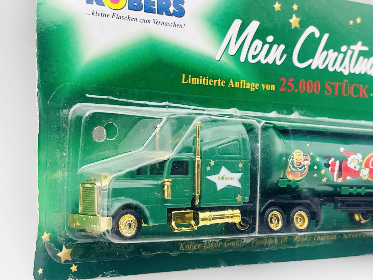 Freightliner Fld Grell 1:87 Zielony Promocyjny Mein Christmas-Truck Kobers – zdjęcie 2