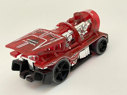 LOCO MOTORIN', Hot Wheels 2019, Resoraki, Die cast Ghb65, Czerwony, 1:64 – zdjęcie 2