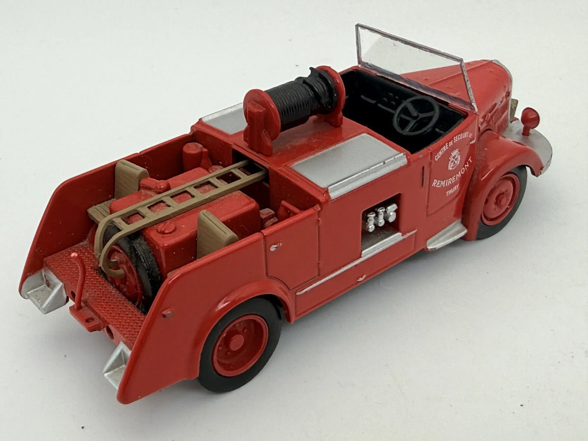 1950 LAFFLY BSS C3, Straż pożarna, Amer Com, Made in France, Die cast, 1:50 – zdjęcie 2