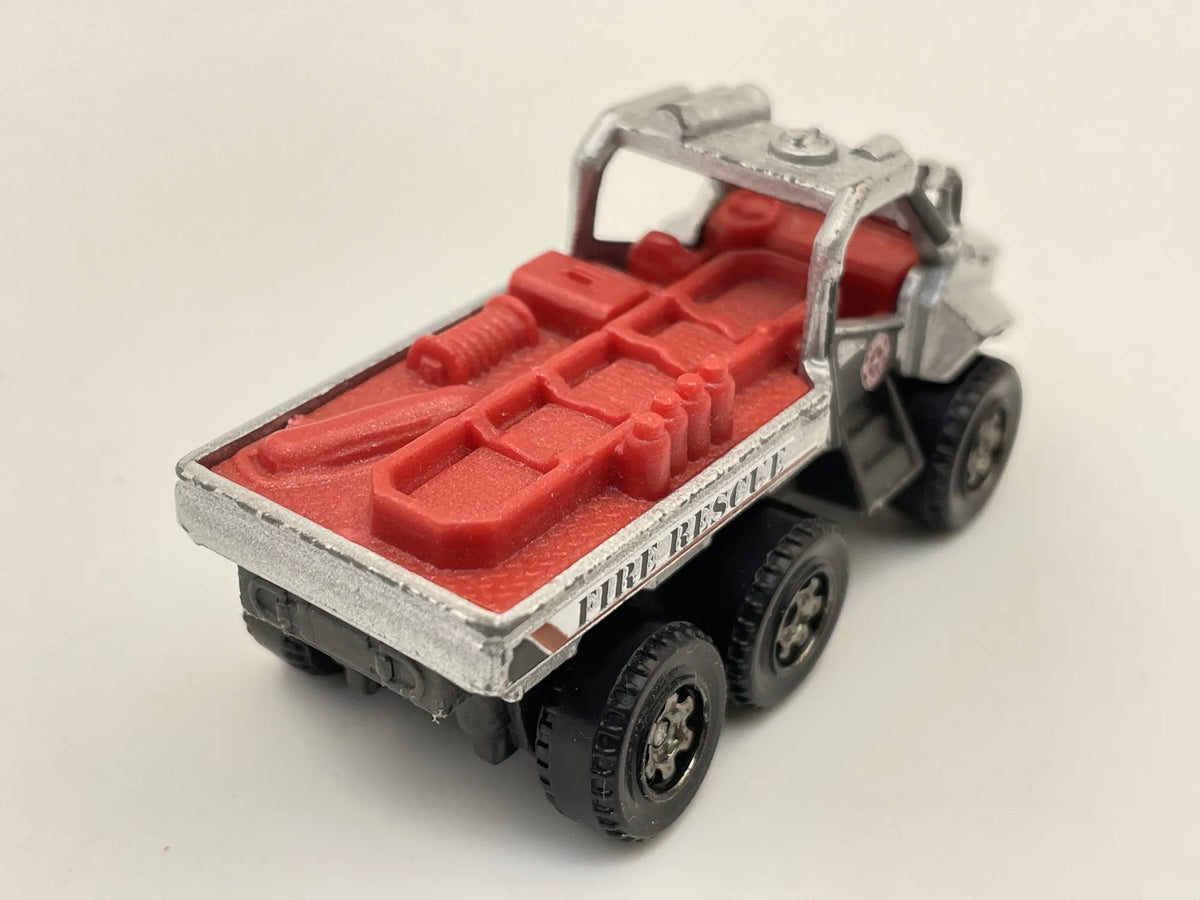 TRAIL TRACKER, Matchbox 2013, Resoraki, Die cast Bdv66 Mb912, Srebrny, 1:64 – zdjęcie 2