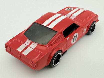 '65 Ford Mustang Fastback, Hot Wheels, Resoraki, die cast, 1:64, czerwony – zdjęcie 2