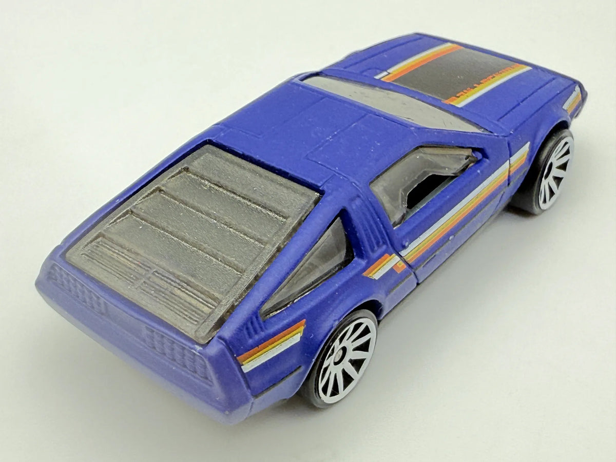 DELOREAN DMC-12, Hot Wheels 2009, Die cast R0931, Niebieski, 1:64, Resoraki – zdjęcie 2