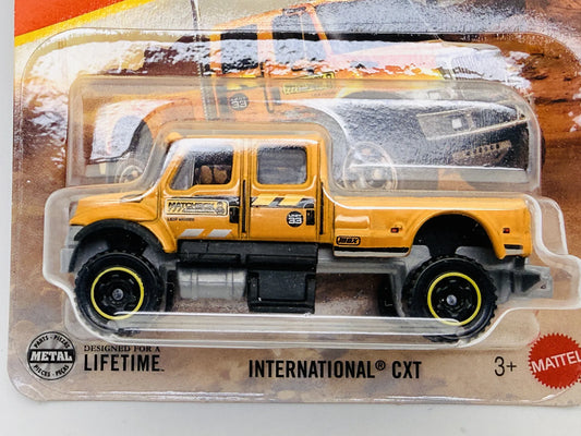 International Cxt Matchbox 2024 Mainline 1:64 Ciężarówka Blister Żółty – zdjęcie 2