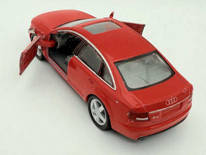 Audi A6, KINSMART, Resoraki, die cast, 1:38, czerwony – zdjęcie 2