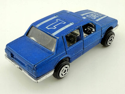 SEDAN, Resoraki, Die cast, Niebieski, 1:64 – zdjęcie 2