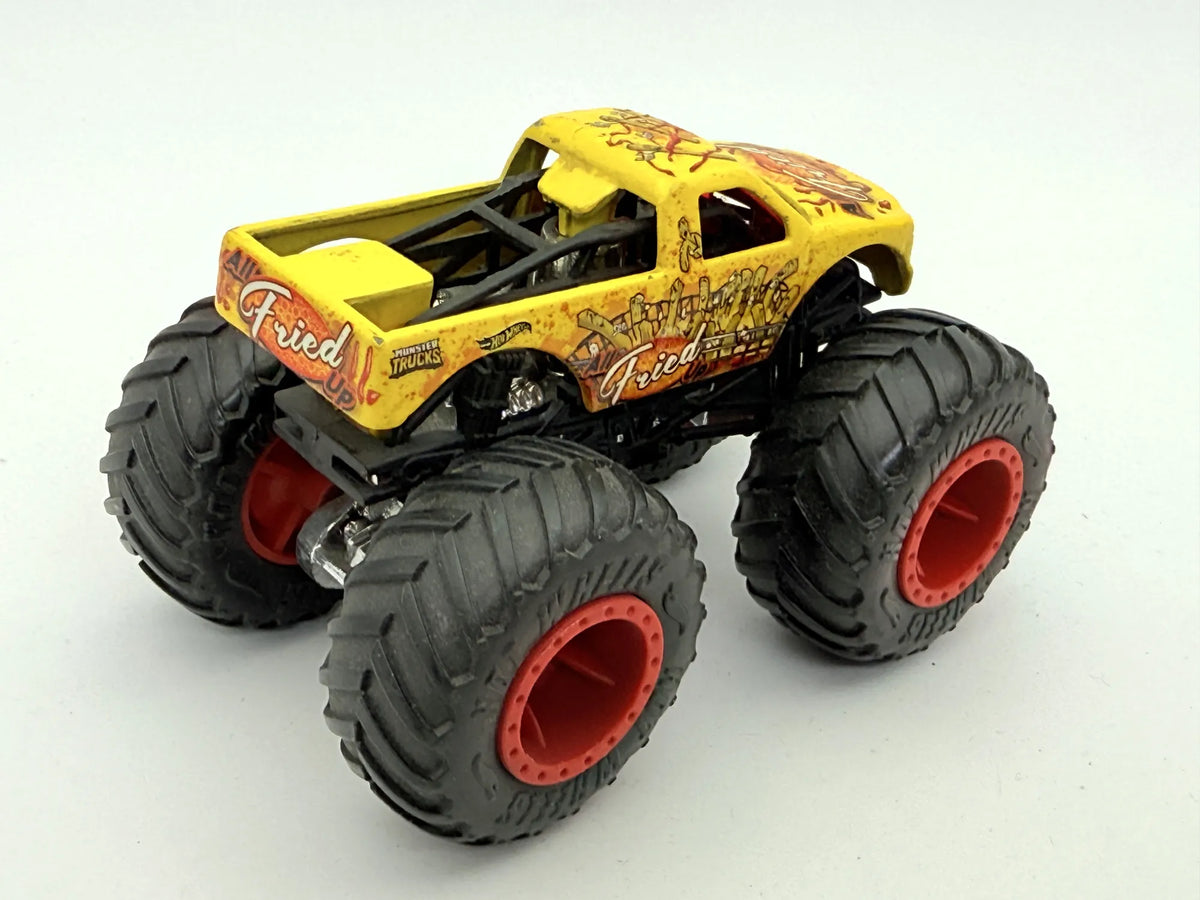Monster Truck Hot Wheels Żółty 1:64 – zdjęcie 2