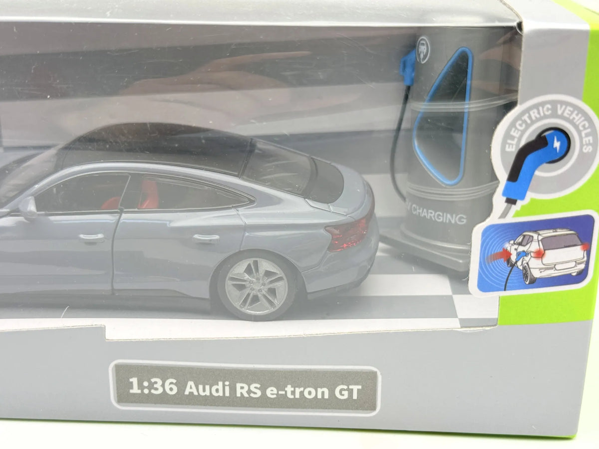 AUDI RS E-TRON GT Electric Vehicles MSZ Szary 1:36 – zdjęcie 2