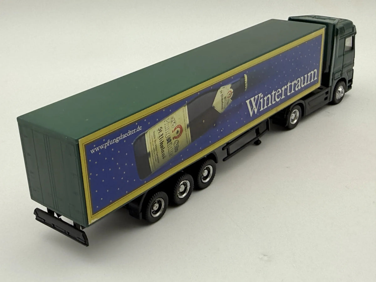 MERCEDES-BENZ ACTROS Z NACZEPĄ WINTERTRAUM Hummer Zielony 1:87 – zdjęcie 2