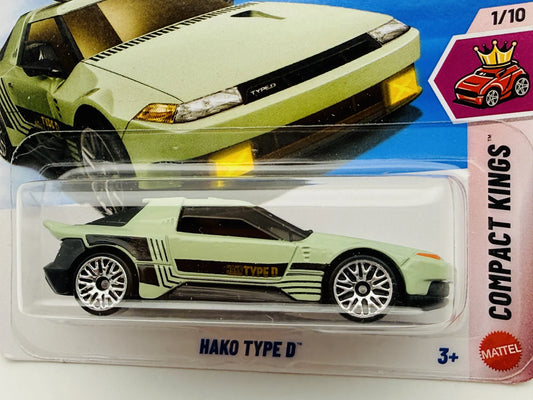 Hako Type D Hot Wheels Compact Kings 1:64 Blister Zielony – zdjęcie 2