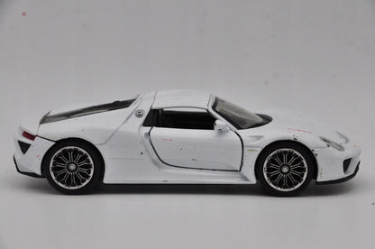 Porsche 918 Spyder Welly Biały 1:43 – zdjęcie 2