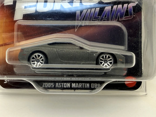 2005 ASTON MARTIN DB9 Fast & Furious Hot Wheels 2024 Szary 1:64 Protektor – zdjęcie 2