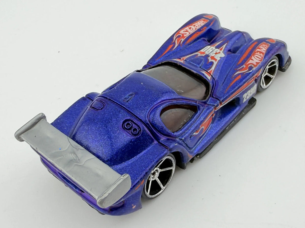 PANOZ GTR-1, Hot Wheels 1997, Die cast 449, Niebieski, 1:64, Resoraki – zdjęcie 2