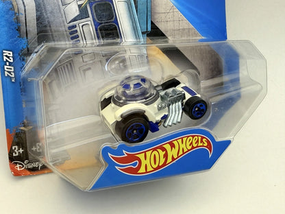 STAR WARS R2-D2 CHARACTER CAR Hot Wheels 2014 Biały 1:64 – zdjęcie 2