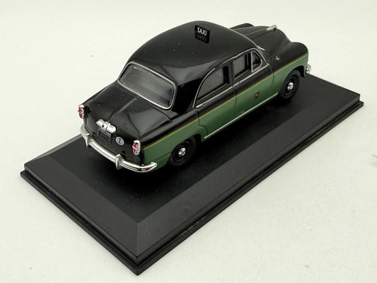 FIAT 1400 TAXI ROME 1955, AmerCom 2012, Die cast, Czarny, 1:43, Resoraki – zdjęcie 2