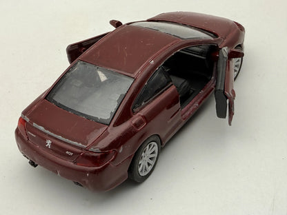 PEUGEOT 407 COUPE Welly Bordowy 1:40 – zdjęcie 2