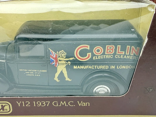 Y12 1937 G.M.C. VAN Matchbox 1987 Zielony 1:45 Made in Macau Goblin – zdjęcie 2