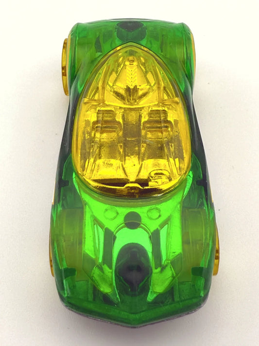 Clear Speeder Mainline Hot Wheels Zielony 1:64 – zdjęcie 2