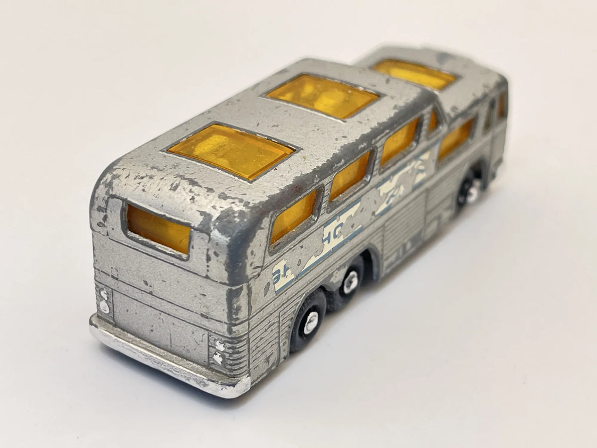 COACH, Matchbox, Made in England, Die cast NO.66, Srebrny, 1:87, Resoraki – zdjęcie 2