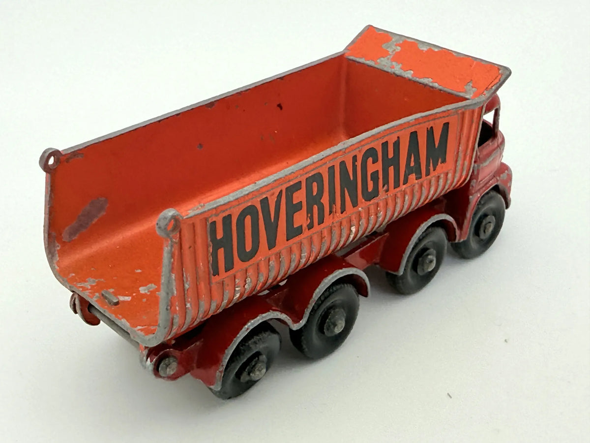 Hoveringham Tipper Lesney Czerwono-Pomarańczowy 1:64 Made in Anglia – zdjęcie 2