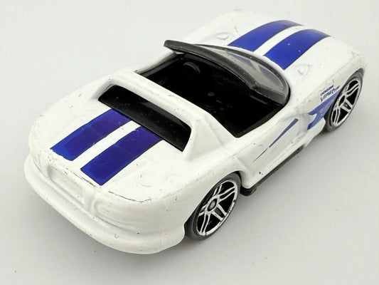 DODGE VIPER RT/10 CABRIO, Hot Wheels 2016, Die cast DVB66, Biały, 1:64 – zdjęcie 2