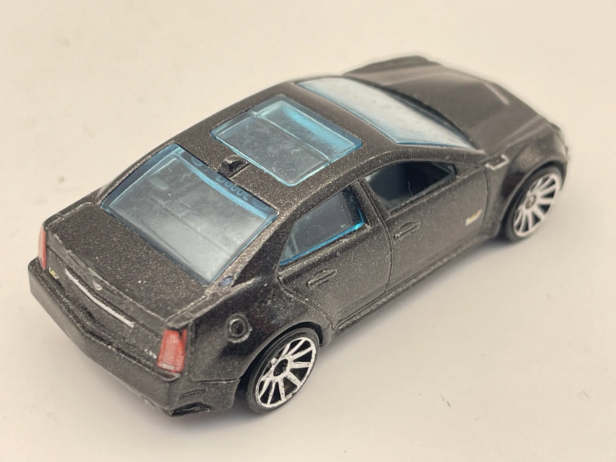 2009 CADILLAC CTS-V, Hot Wheels, Die cast B48, Czarny, 1:64, Resoraki – zdjęcie 2