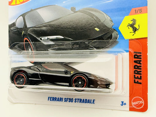 Ferrari Sf90 Stradale Hot Wheels 2026 Fast & Furious 1:64 Blister Czarny – zdjęcie 2