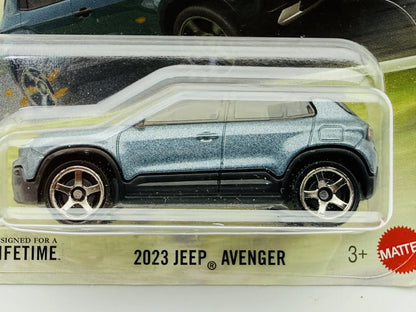 Jeep Avenger Hot Wheels 2024 Superfast 1:64 Blister Niebieski – zdjęcie 2