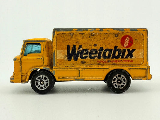 Weetabix Delivery Van Corgi Juniors Corgi Żółty Made in Gt Britain – zdjęcie 2