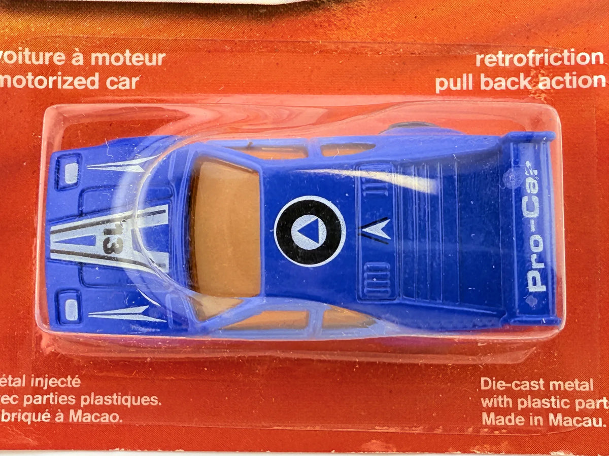 Pro-Car Mini Jet Majorette Niebieski 1:43 Made in Macau – zdjęcie 2