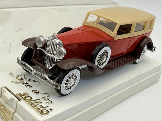 DUESENBERG MODEL J (1931) Age D'Or Solido Bordowy 1:43 Made in France – zdjęcie 2