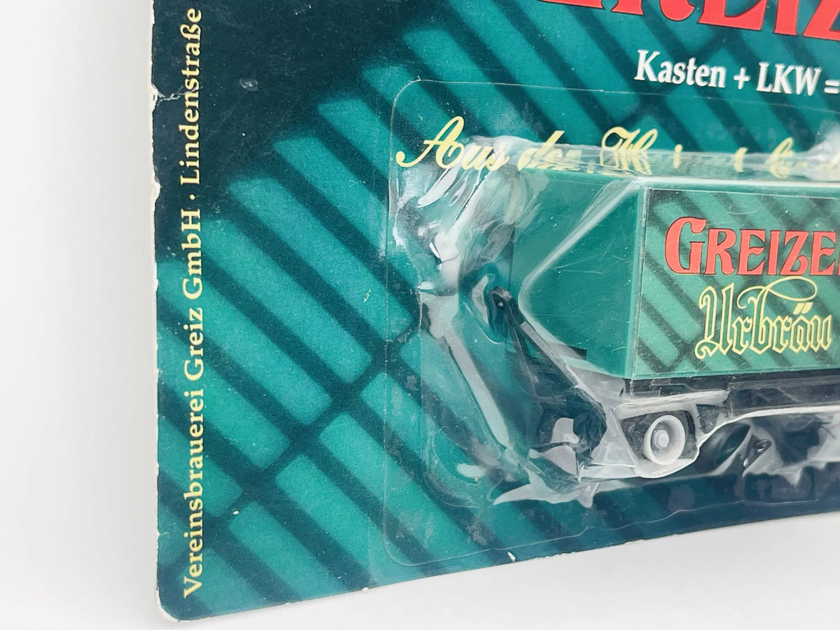 Przyczepa Dystrybucyjna DGD 1:87 GREIZER Blister Zielony Promocyjny – zdjęcie 2